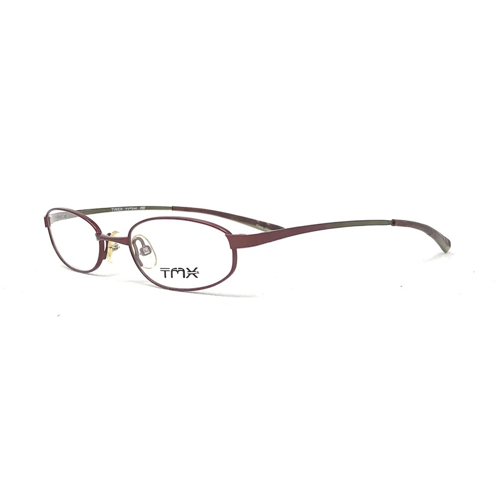 Authentic Women's TIMEX TMX RXable Eyeglasses Frames Pike BC Brick Red 48mm
